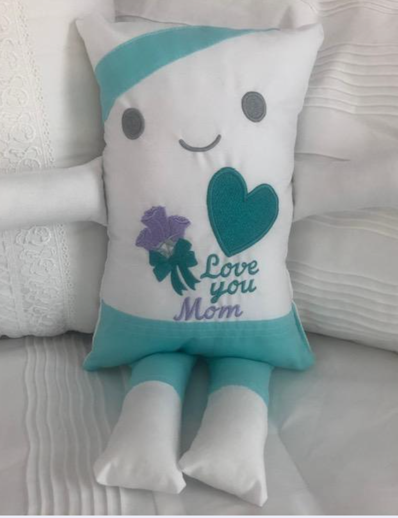 9 JJ Pillowdoll LOVE YOU MOM